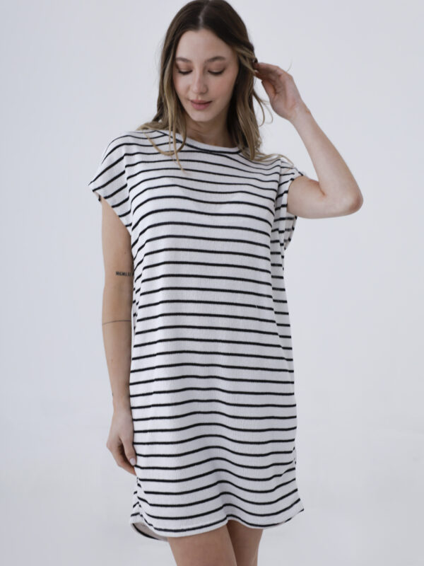 Vestido Hilado Rayado