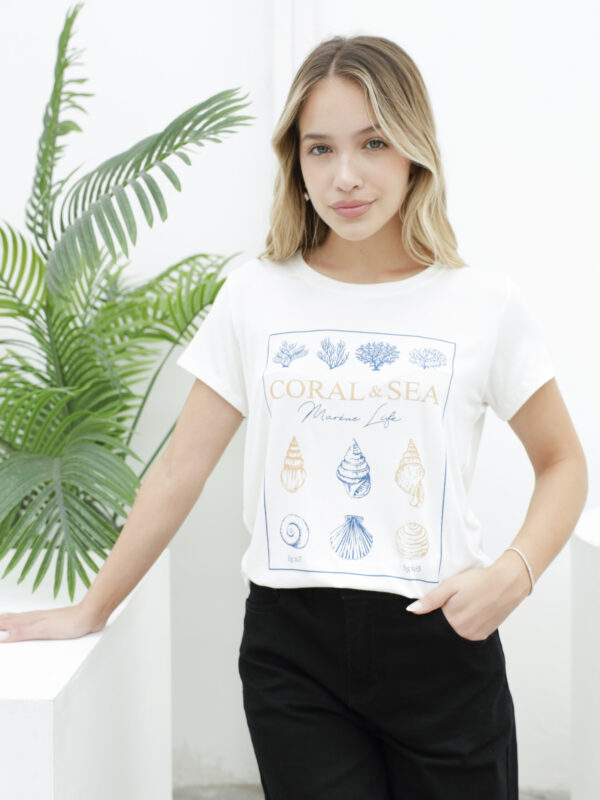 Remera CORAL SEA