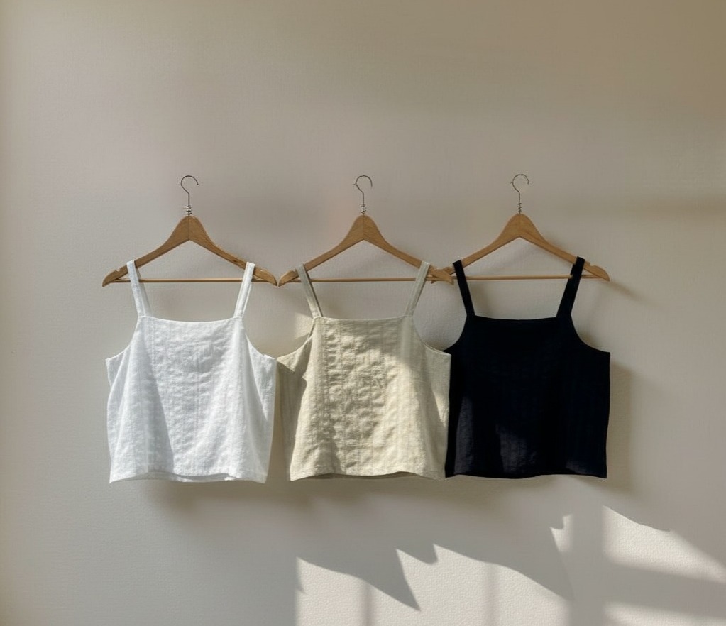 Imagen de WhatsApp 2025-10-18 a las 11.52.20_01395943 Top Bretel Ancho KLEIN – Mayorista PV 2026 - Ropa Mayorista CELAVIE