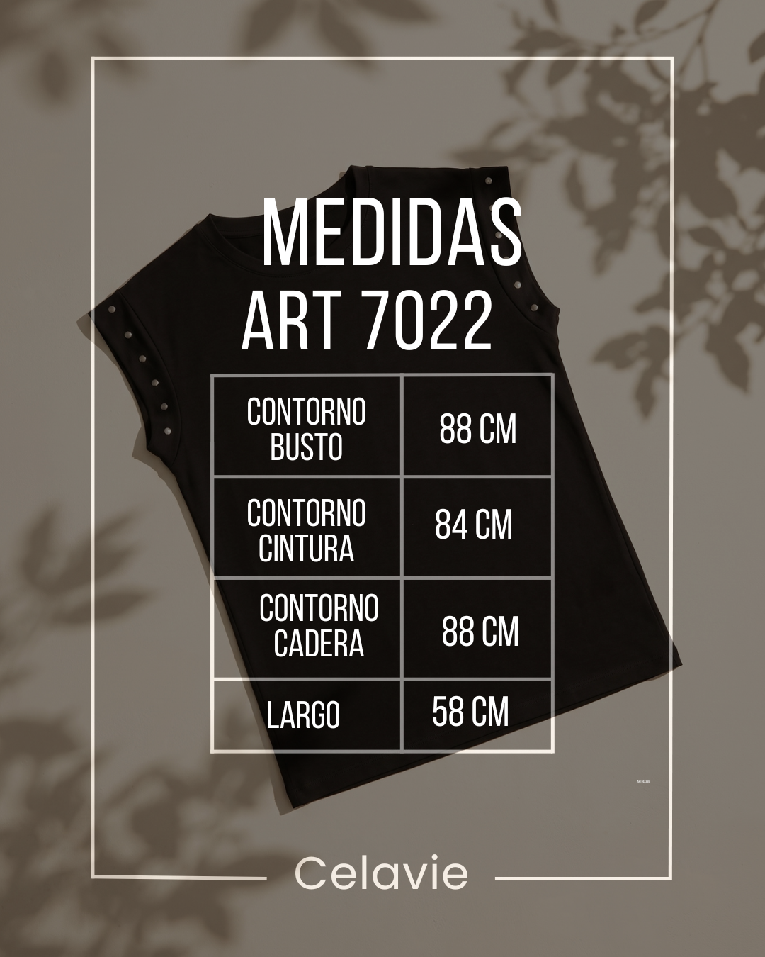 art 7022 Remera REBEL - vista 7 - CELAVIE mayorista